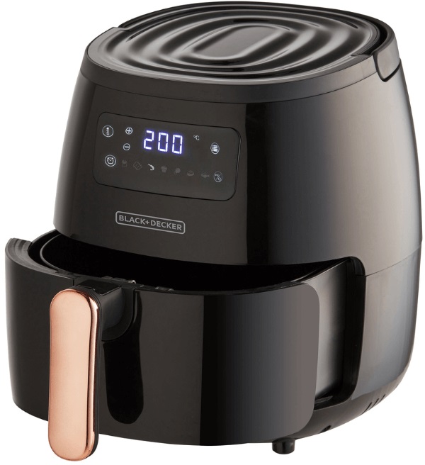 Freidora Eléctrica Digital Black+Decker Air Fryer HFD5055B-AR 1500W 220V 5.7L - Black